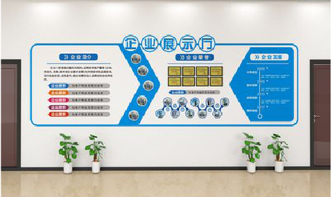 乾县设计师必看的文化墙设计定律。