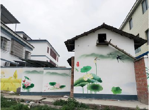 乾县室外墙绘-从选材到保养。