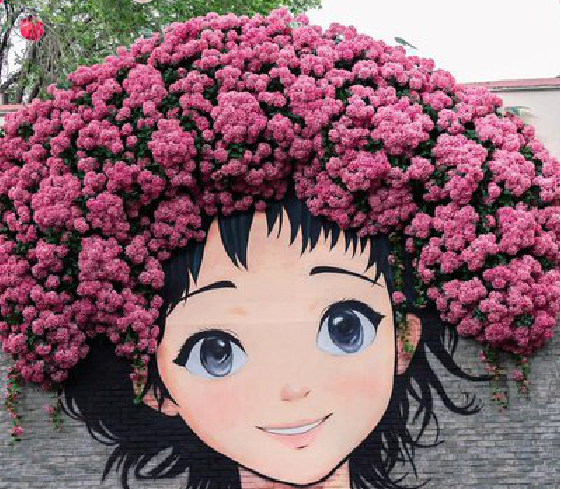 乾县墙体彩绘-网红墙打卡