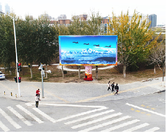 乾县户外大屏广告投放要点。