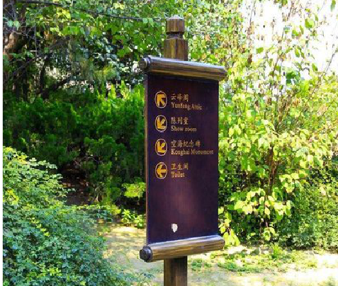 乾县标识牌与环境之间有什么关系？