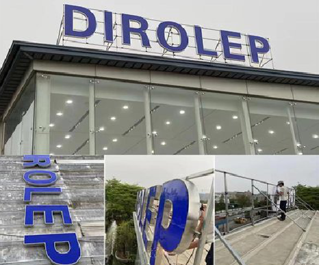 乾县楼顶发光字安装的注意事项。